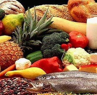 variety of nutrient-dense food